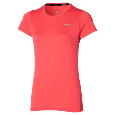 Camisa Mizuno Impulse Core Mujer Coral - Chile M745KOGDUL